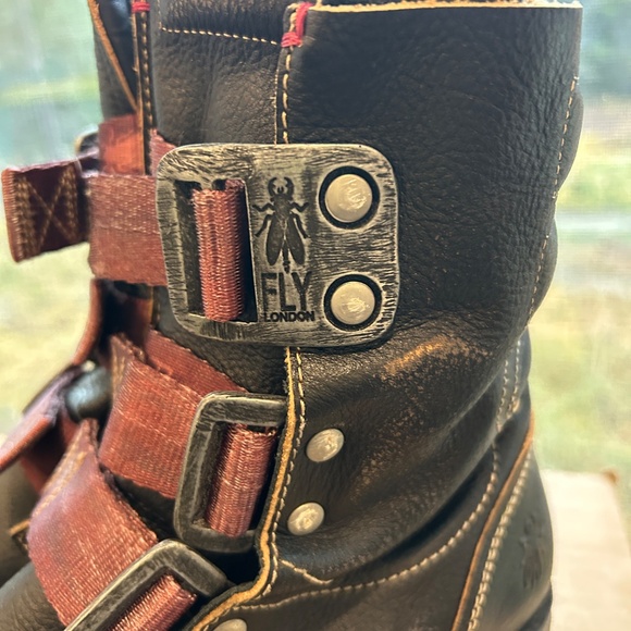 Fly London, Kraft Black boots, size 39 (8.5 US) - Picture 7 of 8